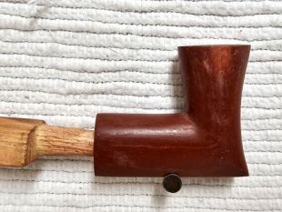Native American Made Pipestone Elbow Pipe