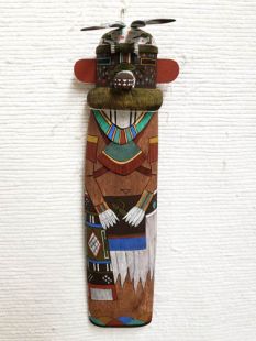 Old Style Hopi Carved Lizard Traditional Kachina Doll (Katsina Doll)