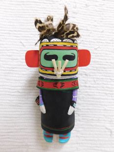 Old Style Hopi Carved Korososta Traditional Planting Kachina Doll (Katsina Doll)