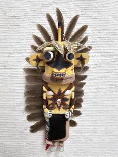 Old Style Hopi Carved Ahote Traditional Katsina Doll