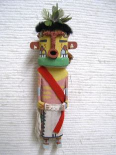 Old Style Hopi Carved Heheya Traditional Messenger Katsina Doll