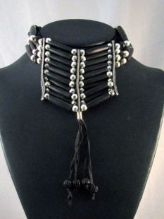 Native American Miniature Breastplate-Black