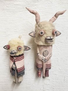 Old Style Hopi Carved Sheep Traditional Animal Katsina Dolls