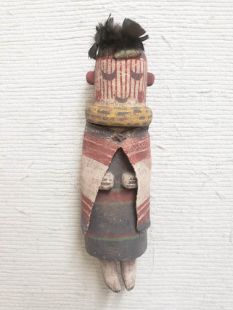 Old Style Hopi Carved Grandmother Traditional Katsina Doll