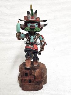 Native American Hopi Carved Ram Kachina Doll (Katsina Doll)