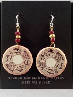 Native American Choctaw Made Earrings