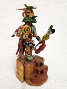 Native American Hopi Carved Hummingbird Katsina Doll