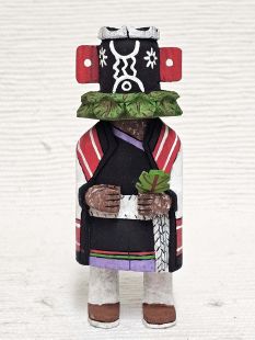 Native American Hopi Carved Hoho Mana Kachina Doll (Katsina Doll)