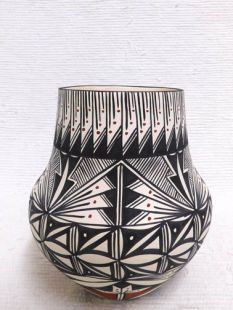 Native American Acoma Handpainted Chimney Pot
