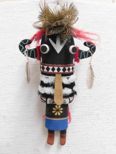 Old Style Hopi Carved Hoote Traditional Katsina Doll
