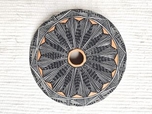 Native American Acoma Handpainted Seed Pot