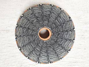 Native American Acoma Handpainted Seed Pot