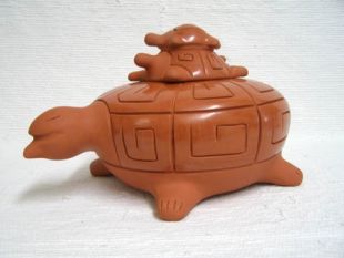 Native American Jemez Handbuilt Stacked Turtles