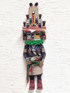 Old Style Hopi Carved Hemis Traditional Home Going Kachina Doll (Katsina Doll)