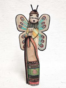 Native American Hopi Carved Butterfly Sculpture