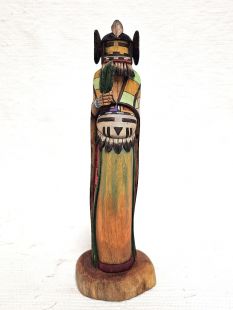Native American Hopi Carved Corn Maiden Katsina Sculpture
