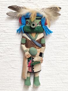 Old Style Hopi Carved Harvester Traditional Kachina Doll (Katsina Doll)