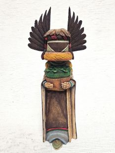 Native American Hopi Carved Crow Mother Kachina Doll (Katsina Doll)