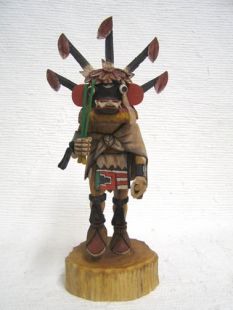 Native American Hopi Carved Ogre Disciplinarian Katsina Doll