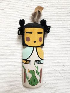 Old Style Hopi Carved Squash Maiden Traditional Katsina Doll