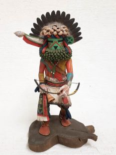 Native American Hopi Carved Supai Dancer Katsina Doll