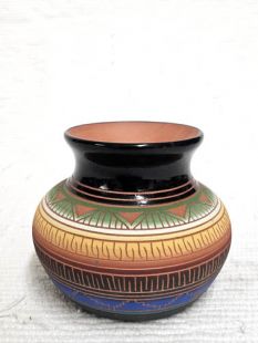 Native American Navajo Red Clay Pot