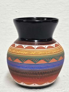 Native American Navajo Red Clay Pot 