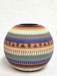 Native American Navajo Red Clay Pot