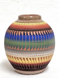 Native American Navajo Red Clay Pot