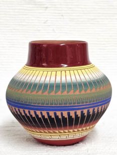 Native American Navajo Red Clay Pot