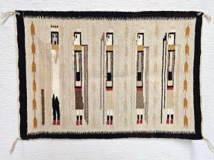 Native American Navajo Rug--Yei