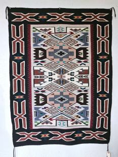 Native American Navajo Rug--Teec Nos Pos