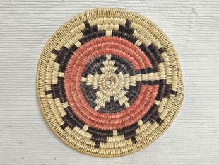 Native American Navajo Made Wedding Basket