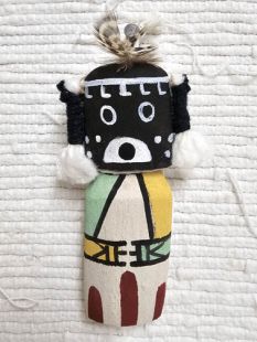 Old Style Hopi Carved Mastop Traditional Copulation Kachina Doll (Katsina Doll Ornament)