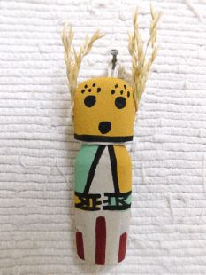 Old Style Hopi Carved Cricket Traditional Racer Katsina Doll Ornament