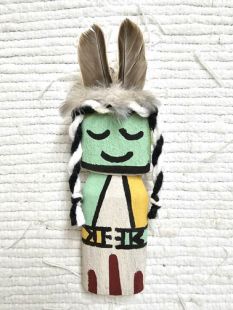 Old Style Hopi Carved Kuwan Traditional Katsina Doll Ornament