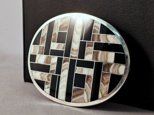 Native American Navajo Made Buckle--Vintage