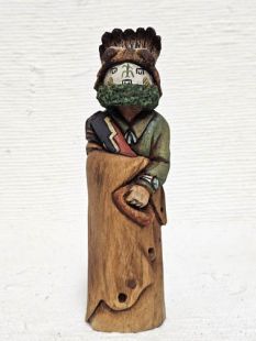 Native American Hopi Carved Yeibichai Talking God Sculpture