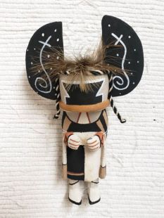 Old Style Hopi Carved Crow Mother Traditional Katsina Doll