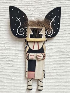 Old Style Hopi Carved Crow Mother Traditional Kachina Doll (Katsina Doll)