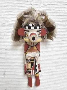 Old Style Hopi Carved Morning Singer Traditional Katsina Doll 