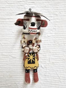 Old Style Hopi Carved Bear Traditional Powerful Healer Katsina Doll