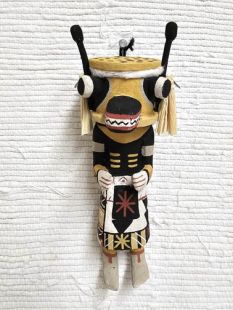 Old Style Hopi Carved Bee Traditional Katsina Doll