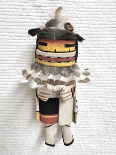 Old Style Hopi Carved Corn Maiden Traditional Kachina Doll (Katsina Doll)