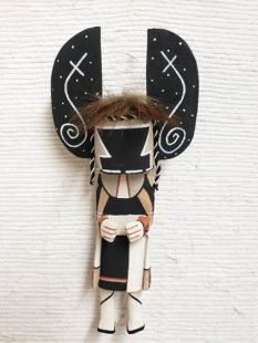 Old Style Hopi Carved Crow Mother Traditional Katsina Doll