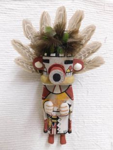 Old Style Hopi Carved Morning Singer Traditional Katsina Doll 