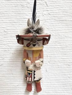 Old Style Hopi Carved Rabbit Stick Traditional Hunter Katsina Doll
