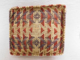 Native American Hopi Made Piki Basket