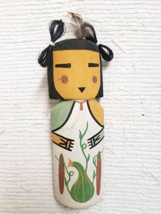 Old Style Hopi Carved Squash Maiden Traditional Katsina Doll