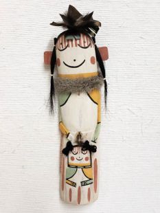 Old Style Hopi Carved Grandmother Traditional Katsina Doll